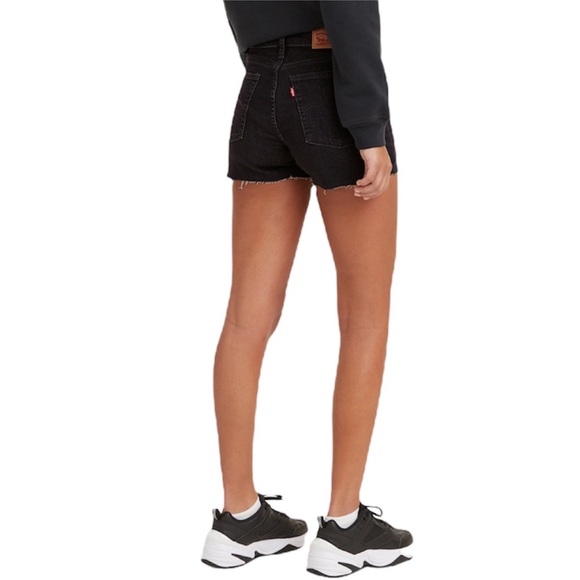 LEVI’S High Rise Distressed Shorts - Picture 3 of 11